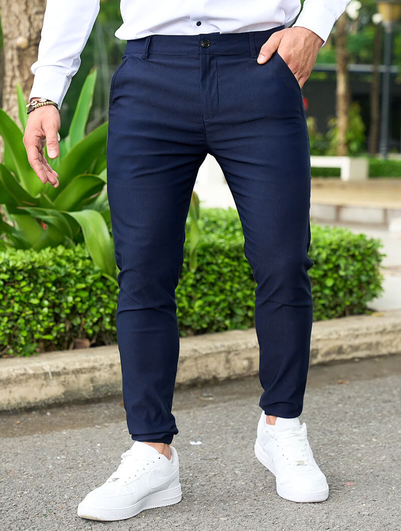 LIV | Elastische Slim-Fit Hose