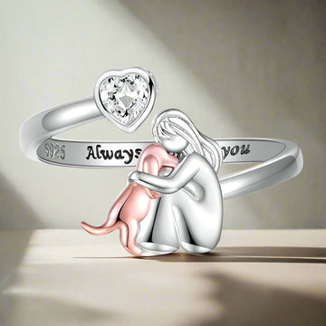 AlwaysPaw - Ring Mit Hundesymbol